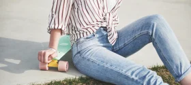 gambe in jeans